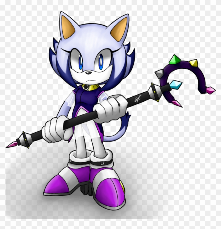 Luna The Cat - Sonic The Hedgehog Oc Cat, HD Png Download - 894x894 ...