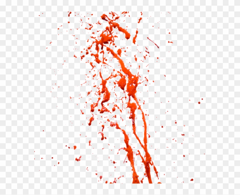 Splashed Flow Blood Free Png Download Blood Splatter Clipart Transparent Png Download 600x601 Pngfind