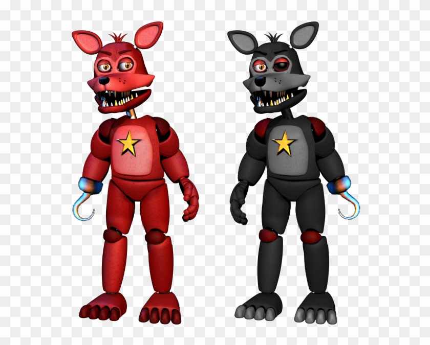 fnaf rockstar foxy fanart