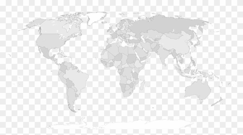 World Map - Latin America On The World Map, HD Png Download - 1200x620 ...