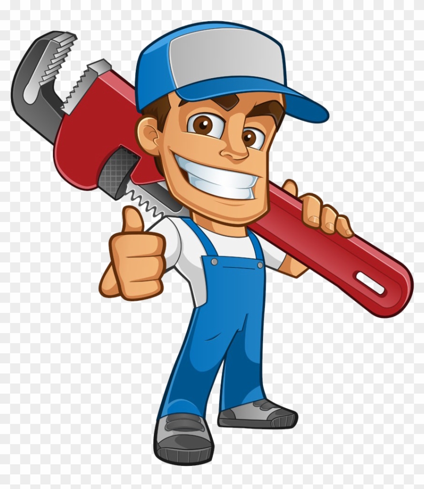 Atta Boy Plumbing Services Drain Tap Cartoon - Cartoon Plumbing, HD Png ...