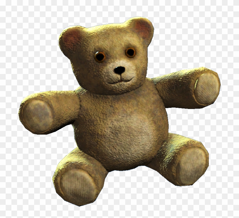 creepy teddy bear cartoon