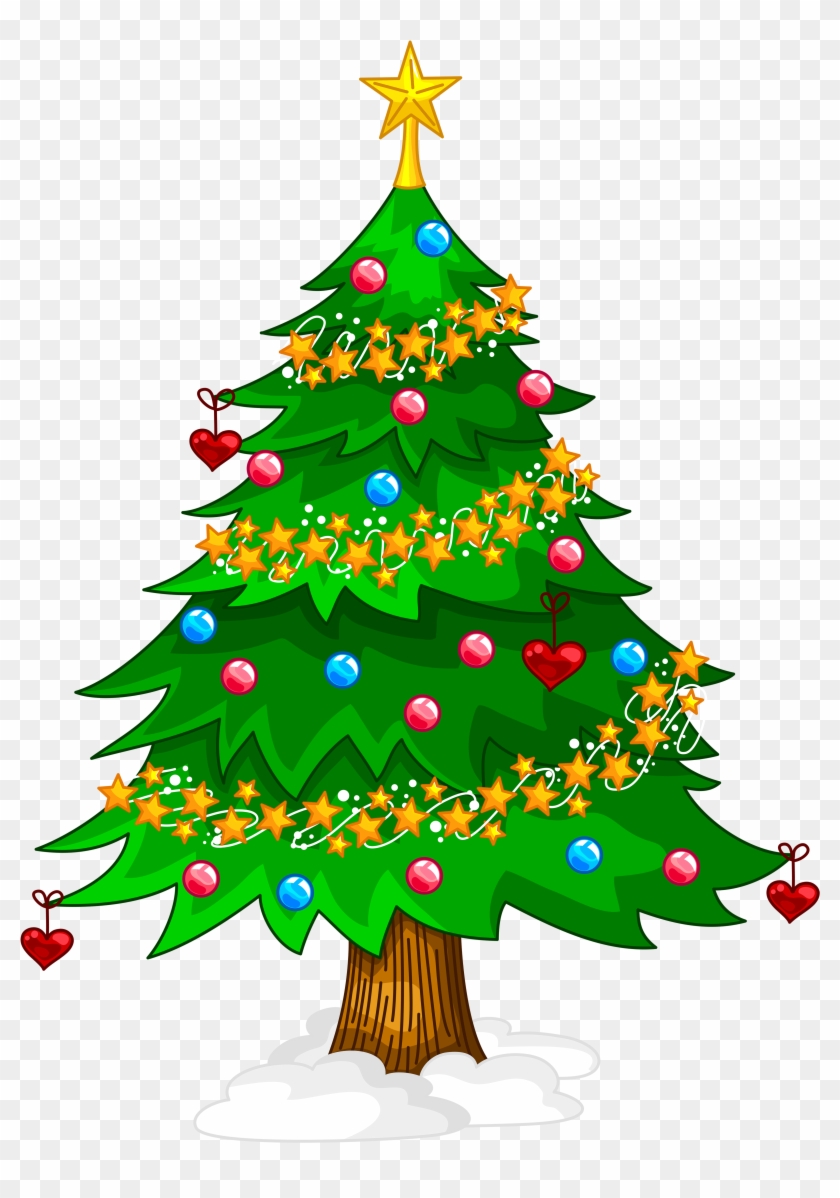 Transparent Xmas Tree Png Clipart - Transparent Background Christmas