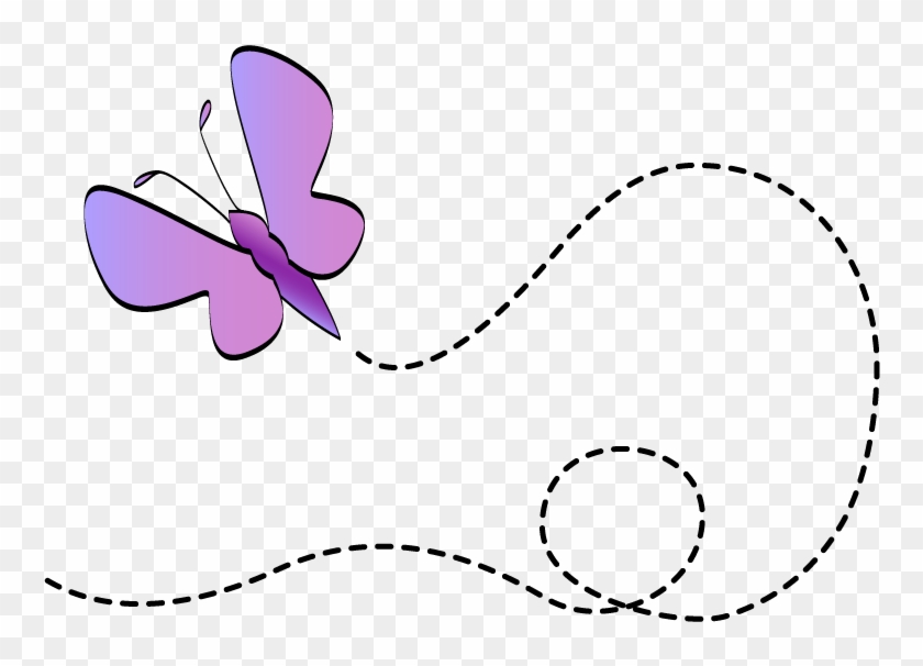 Download Contact-butterfly - Clip Art Butterfly Flying, HD Png ...