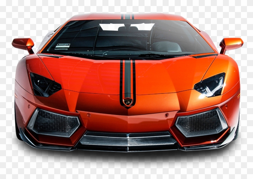 Lamborghini Car Front - Lamborghini Aventador Front Bumper, HD Png