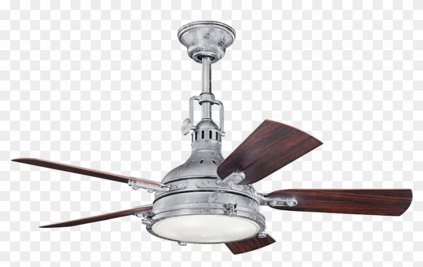 42 Inch Flush Mount Ceiling Fan Kichler Hatteras Bay Hd Png