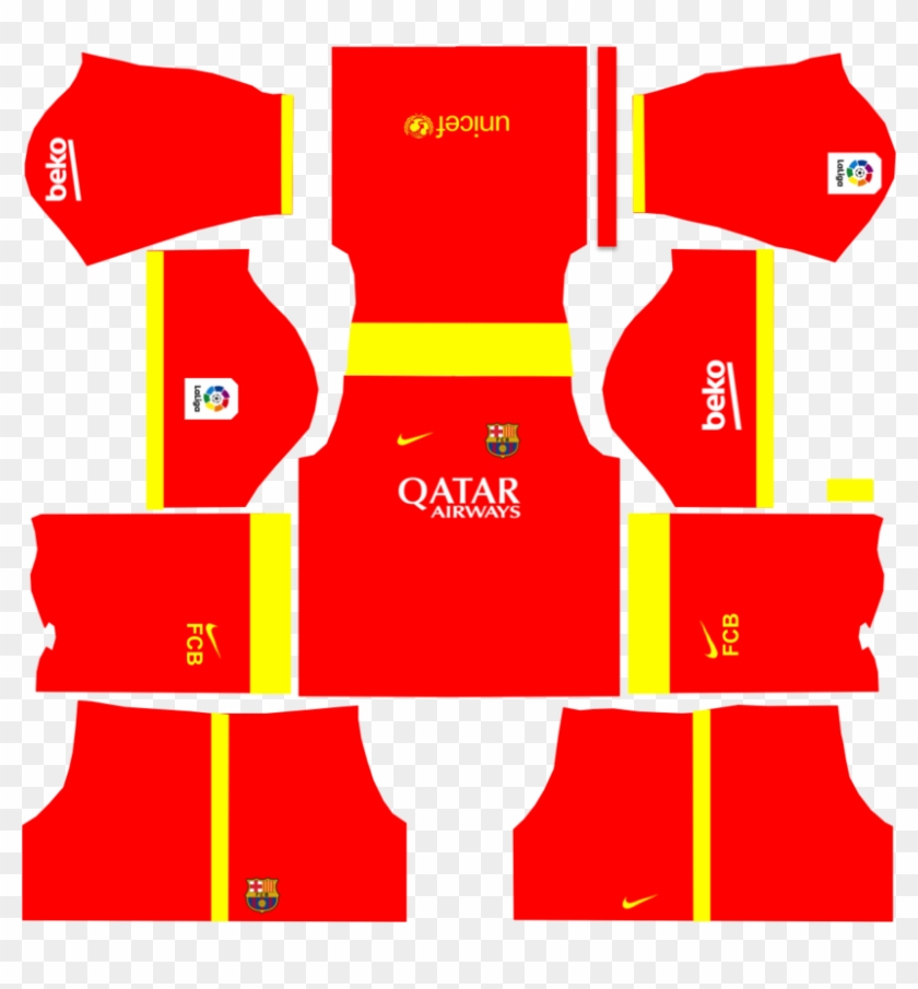 barcelona jersey kit for dream league soccer 2019