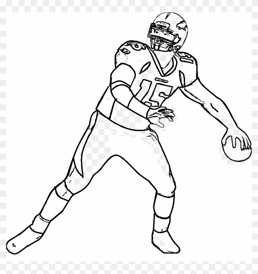 football players coloring pages nfl