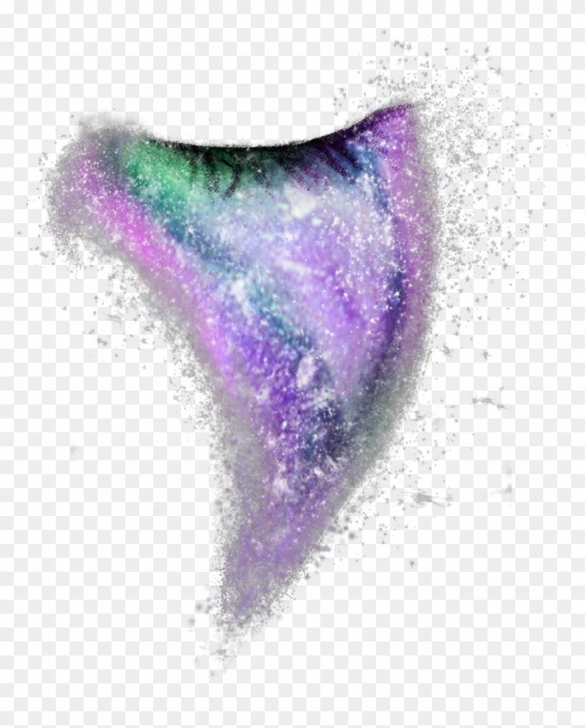 #makeup #glitter #smear #smeared - Glitter Smeared, HD Png Download