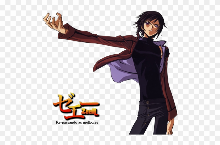 Lelouch Lamperouge Photo Lelouchlamperouge5 Code Geass Render Hd Png Download 599x517 Pngfind