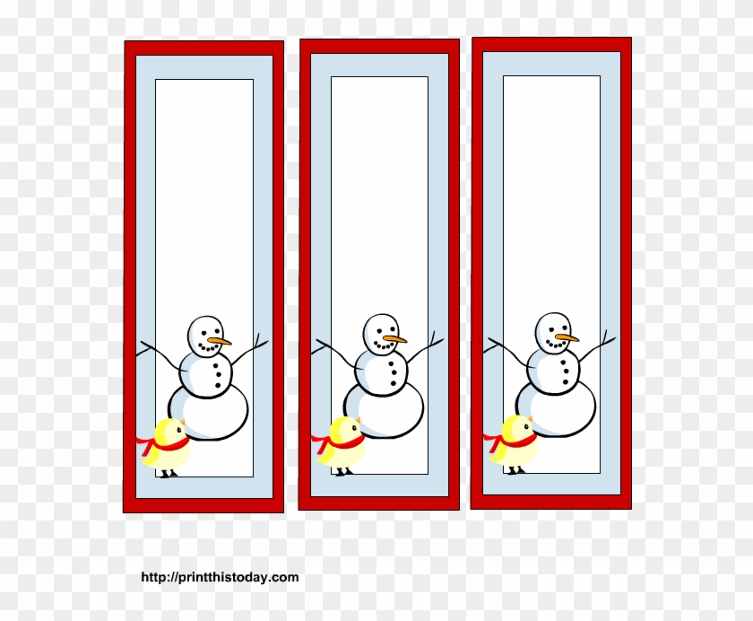 transparent templates bookmark free printable bookmarks for winter hd png download 612x792 6085051 pngfind