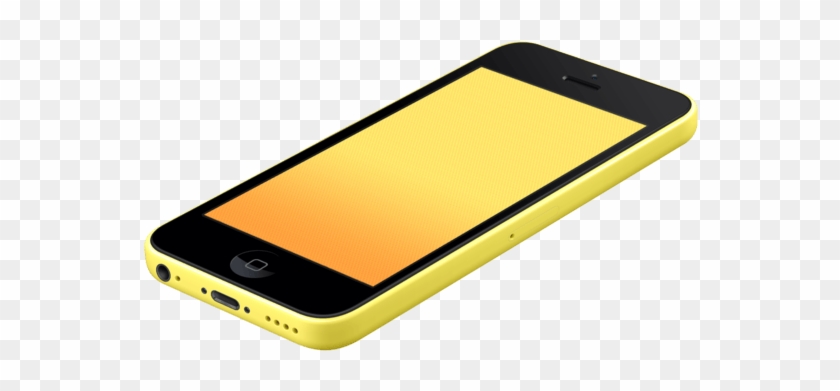 Mobile Mockup Iphone 5c Yellow Hd Png Download 740x740 610093 Pngfind