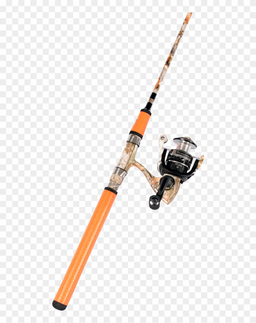 Profishiency 6ft 8in Realtree Orange Spinning Combo - Fishing Rod