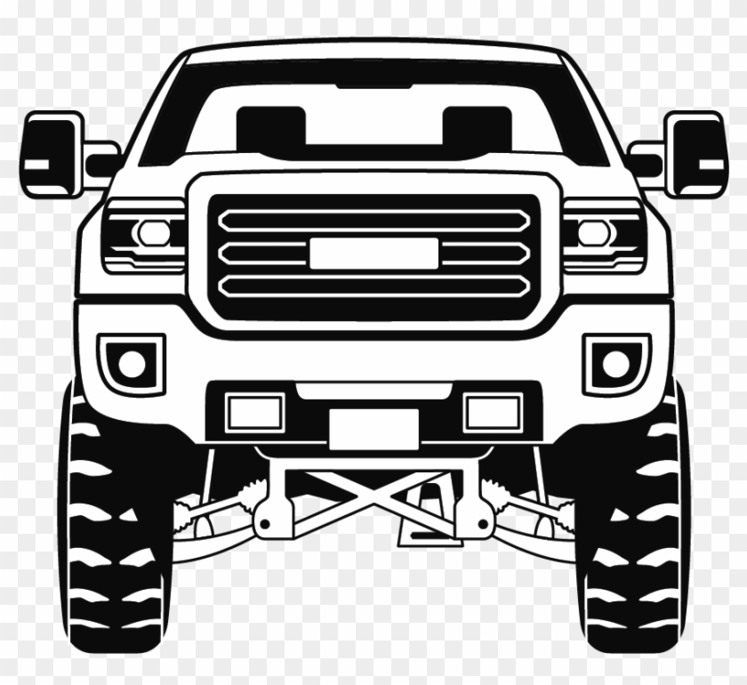 Lifted Chevy Duramax Drawings - Off-road Vehicle, HD Png ...