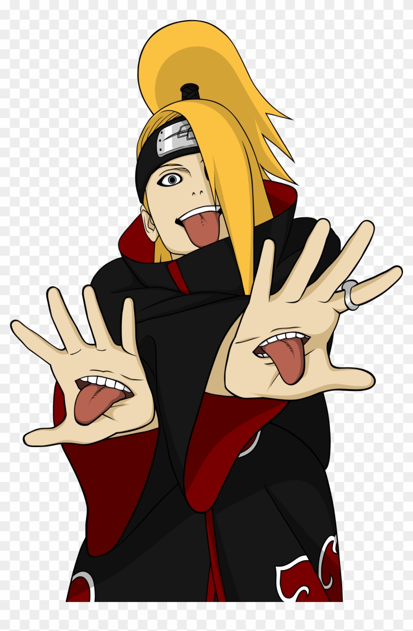 Once An Artist, Always An Artist - Deidara Akatsuki, HD Png Download