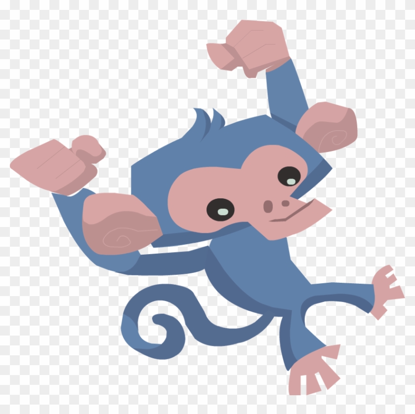 Download Image From Sky Animal Jam Monkey Transparent Hd Png Download 842x801 6111621 Pngfind