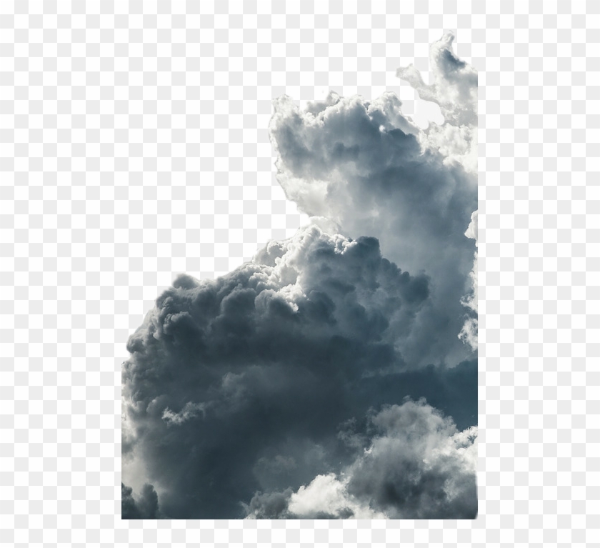 cloud #clouds #dark #sky #nuve #storm #rail - Grey Sky Background Portrait,  HD Png Download - 499x687(#6128008) - PngFind