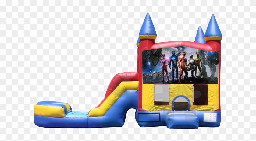 power ranger bouncy castle