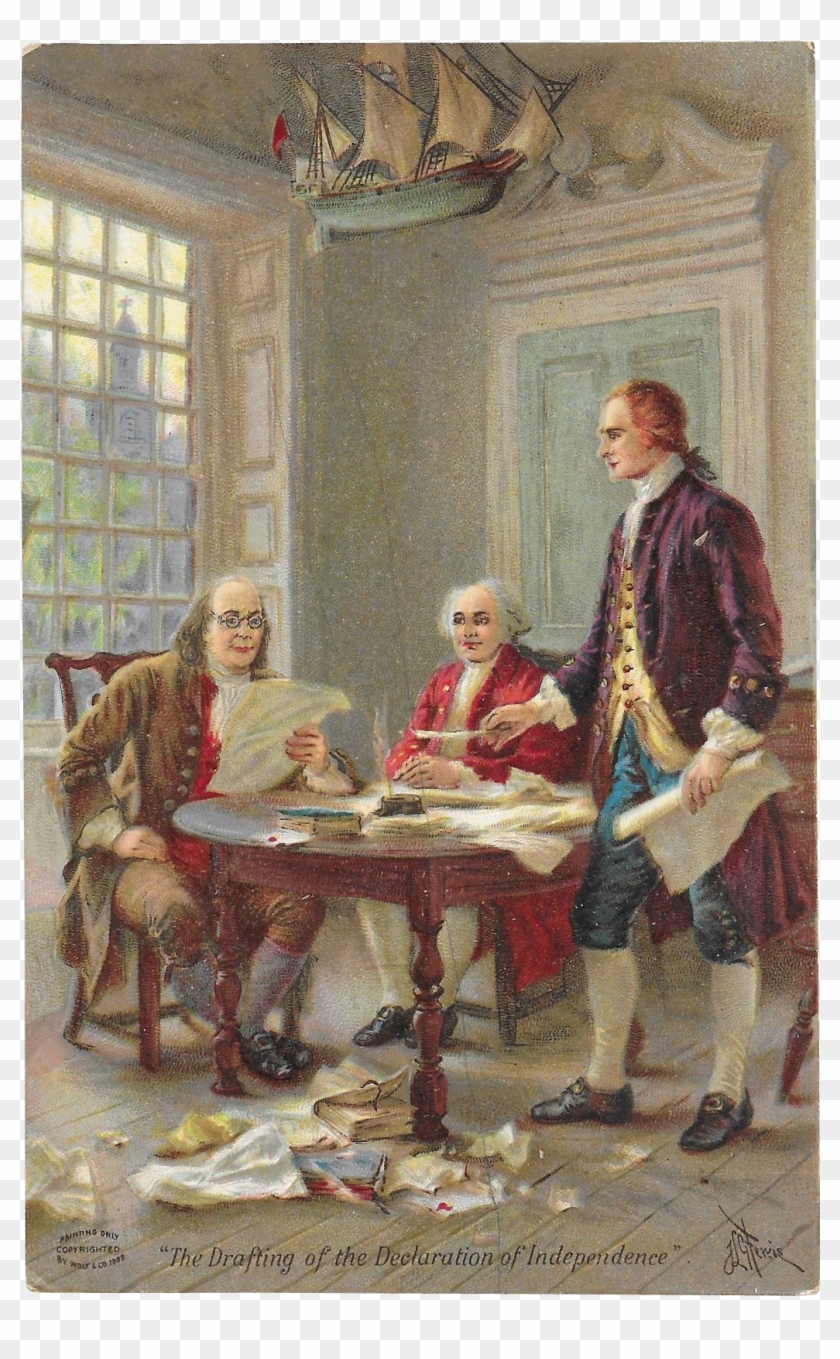 Jayne's Drafting Of The Declaration Of Independence - Benjamin Franklin ...