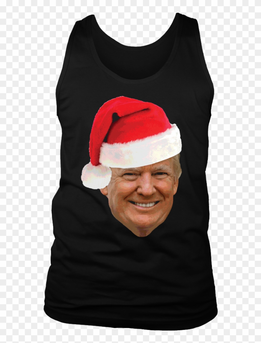 Donald Trump Wearing A Santa Hat Christmas Holiday - Donald J. Trump ...