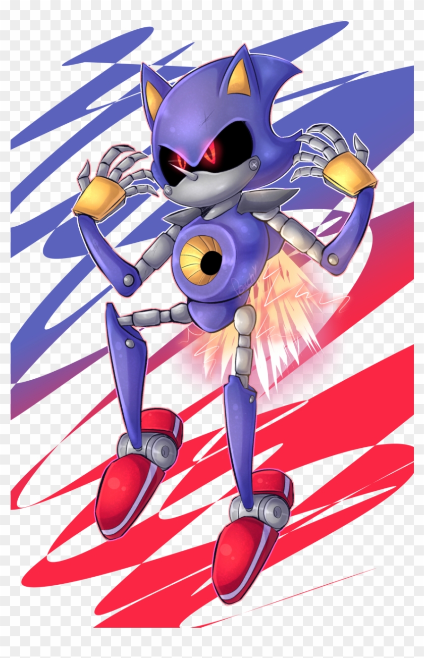 Neo Metal Sonic Render By Nibroc Rock-d9t21s8 - Sonic Heroes Metal