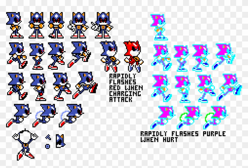 Excalibur Sonic Sprite Sheet
