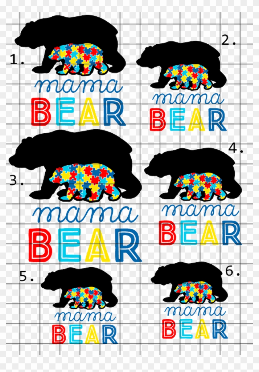 Download Autism Mama Bear Autism Mama Bear Svg Hd Png Download 920x1280 6199760 Pngfind