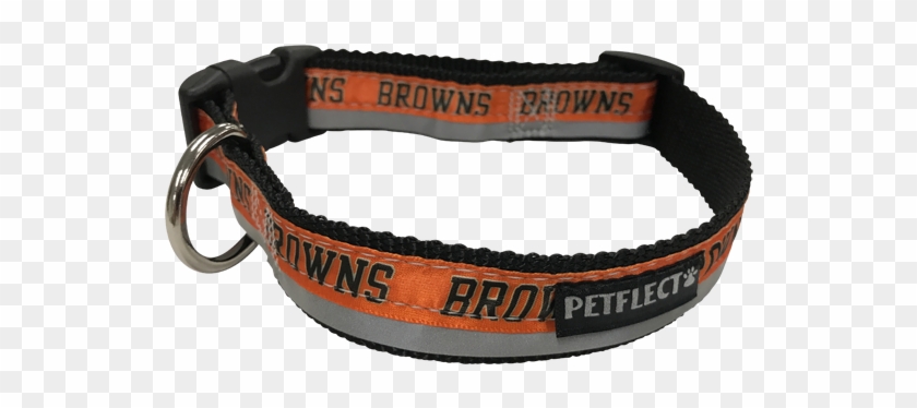 cleveland browns dog collar