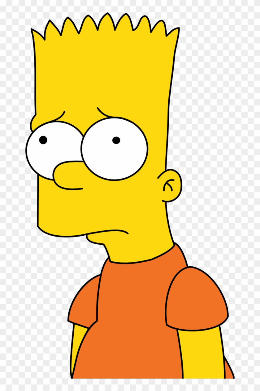 Bart Simpson Images Bart Simpson Hd Wallpaper And Background - Sad Bart  Simpson Png, Transparent Png - 676x1181(#625721) - PngFind
