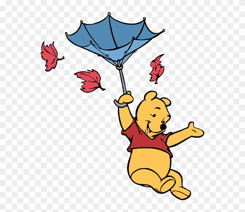 Clipart Fall Eeyore - Winnie The Pooh Fall, HD Png Download - 572x659 ...