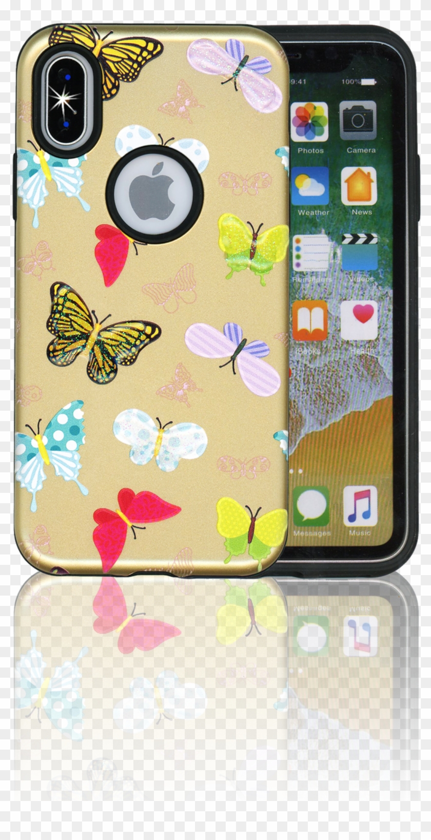 Download Iphone X 10 Xs Mm 3d Butterfly Smartphone Hd Png Download 1066x2048 6206025 Pngfind