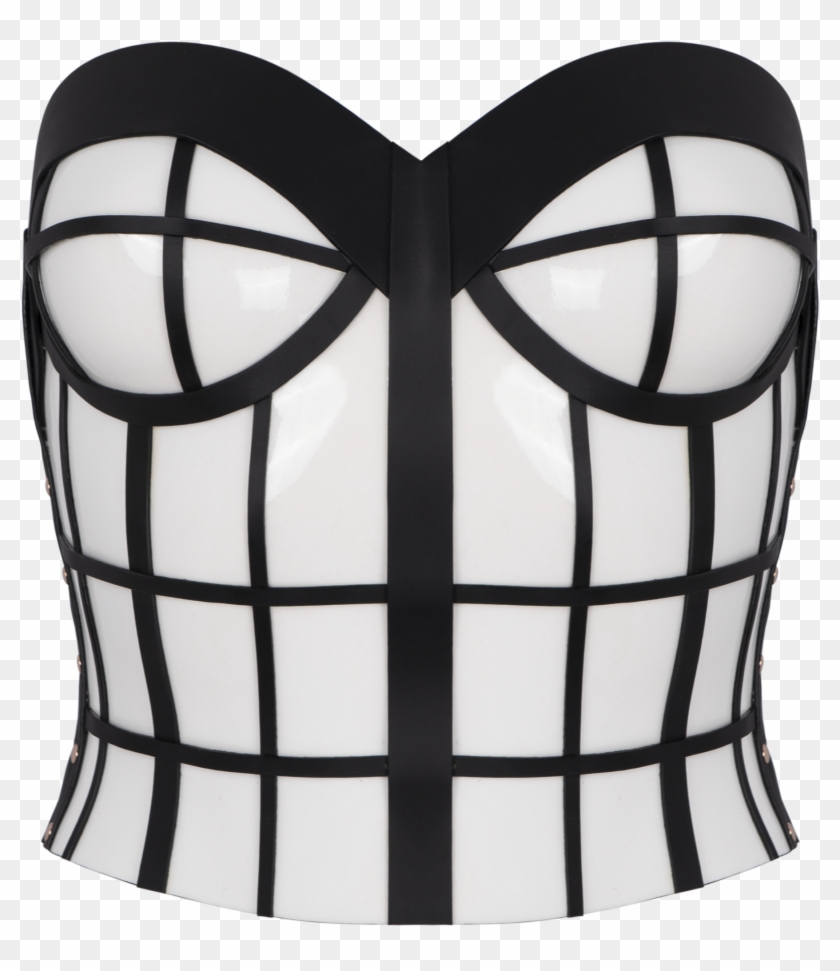 Marinahoermanseder, Corset, Leather, Ss19 - Lingerie Top, HD Png