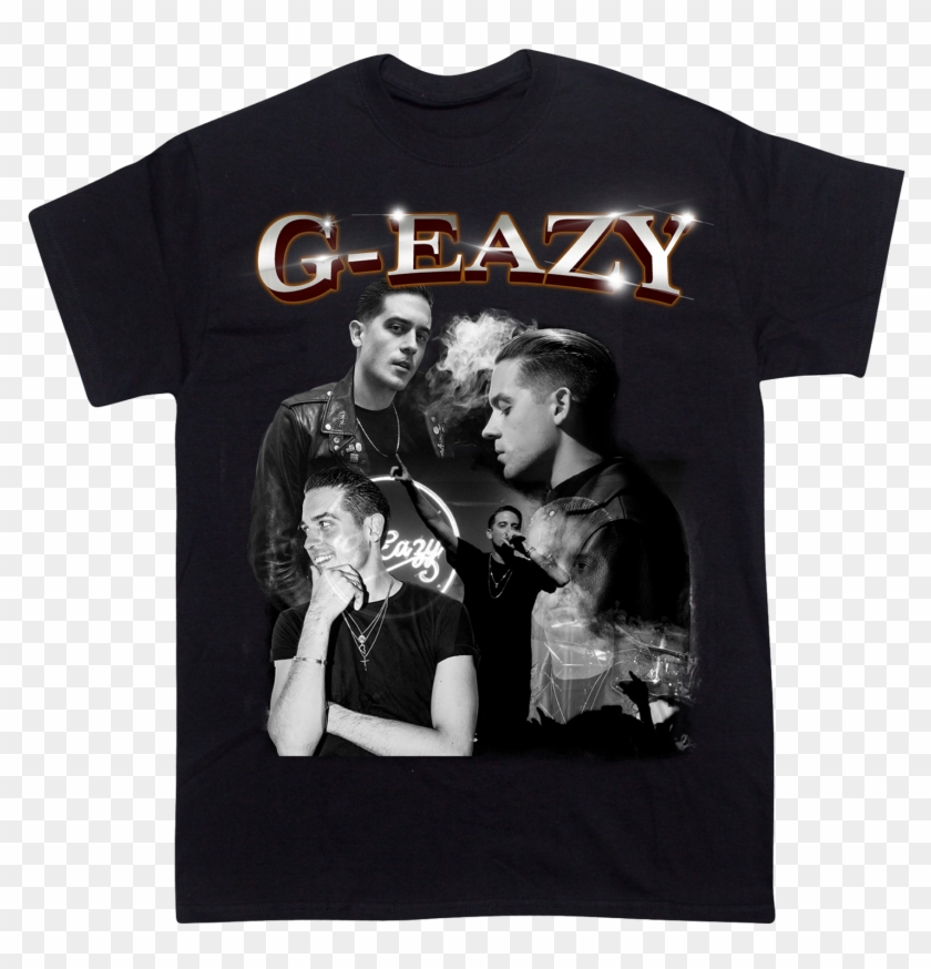 g eazy white t shirt