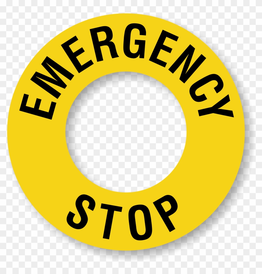 emergency-stop-ring-label-etiquetas-paro-de-emergencia-hd-png