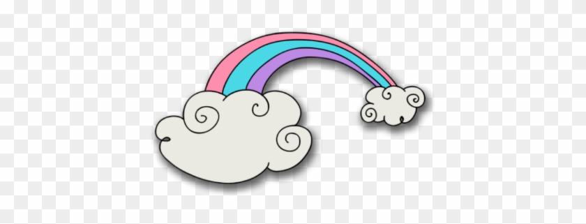 rainbow clouds cartoon weather blue purple pink hd png download 450x295 6276178 pngfind rainbow clouds cartoon weather blue