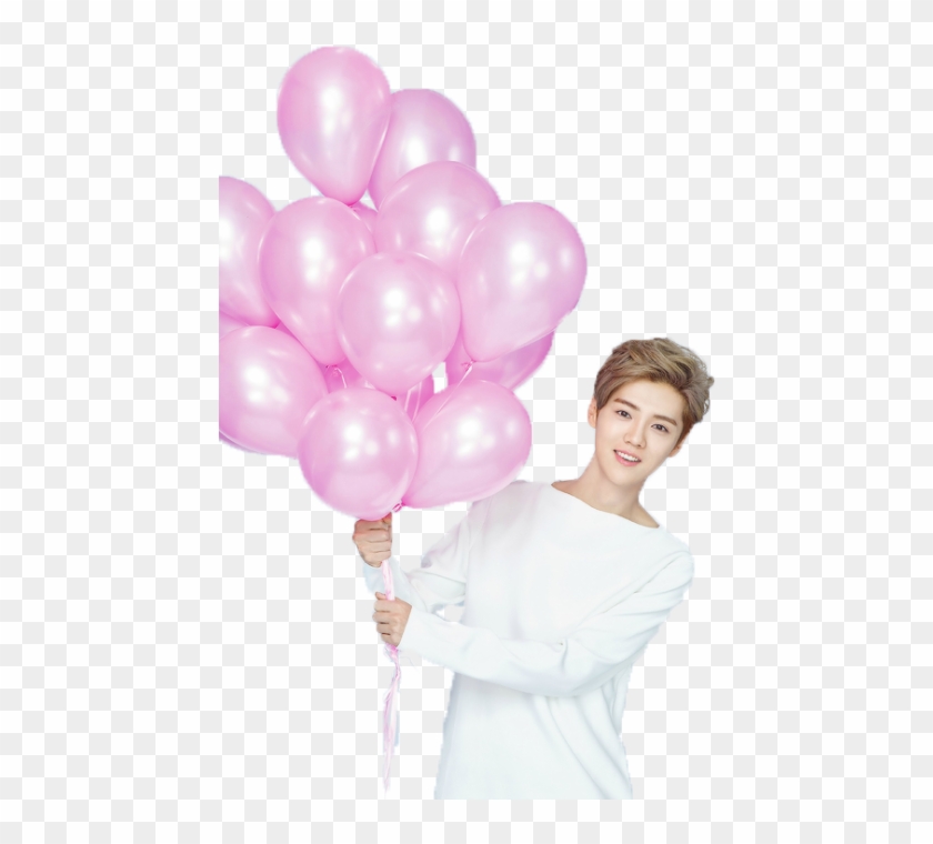 Luhan K Pop Exo Kpop Balloon Hd Png Download 500x750 6294297 Pngfind