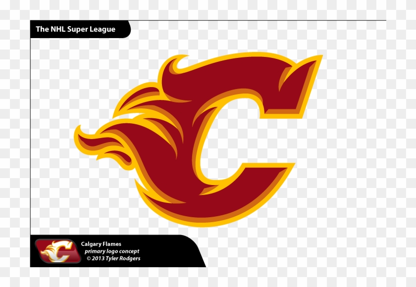 Calgary Flames Alternate Logo - National Hockey League (NHL) - Chris  Creamer's Sports Logos Page 