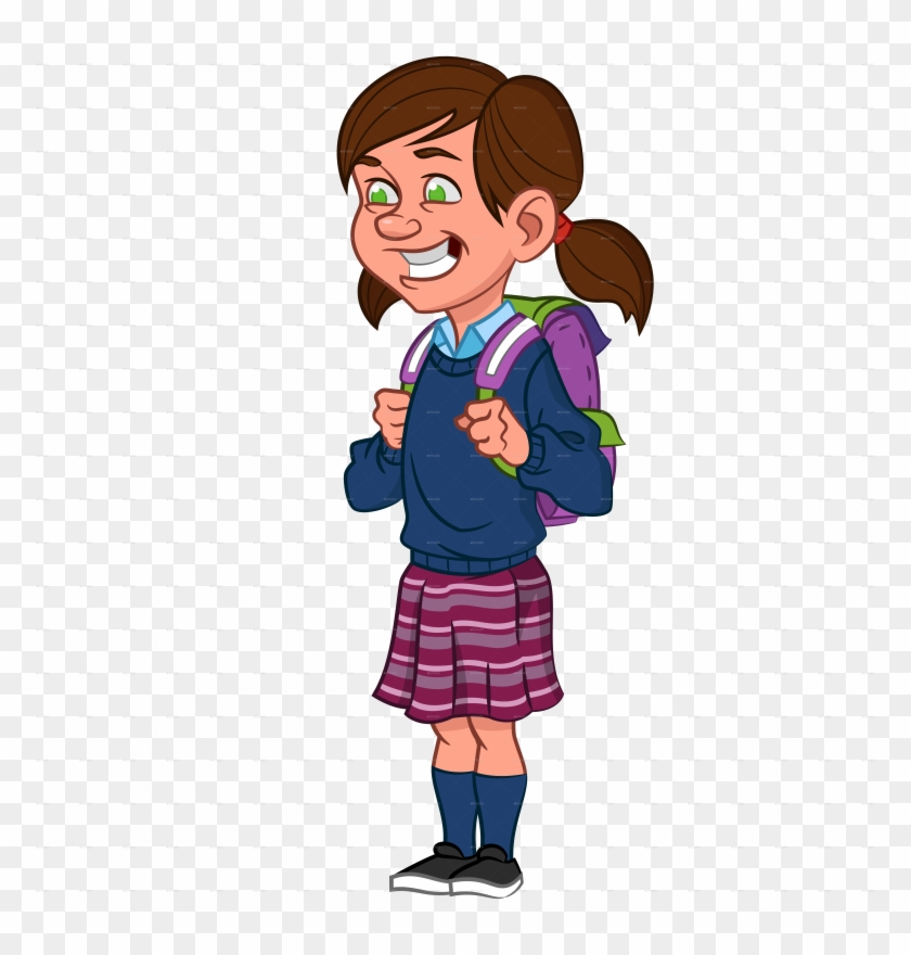 School School Girl Clipart Png Transparent Png 6000x6000 Pngfind