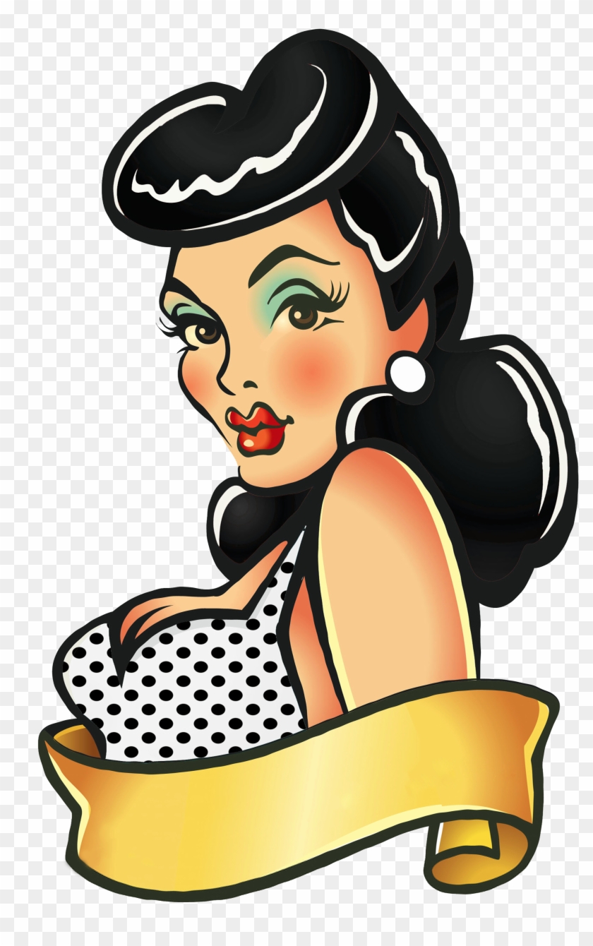 Download Collection Of Free Pinup Drawing Vintage Download - Pin Up ...