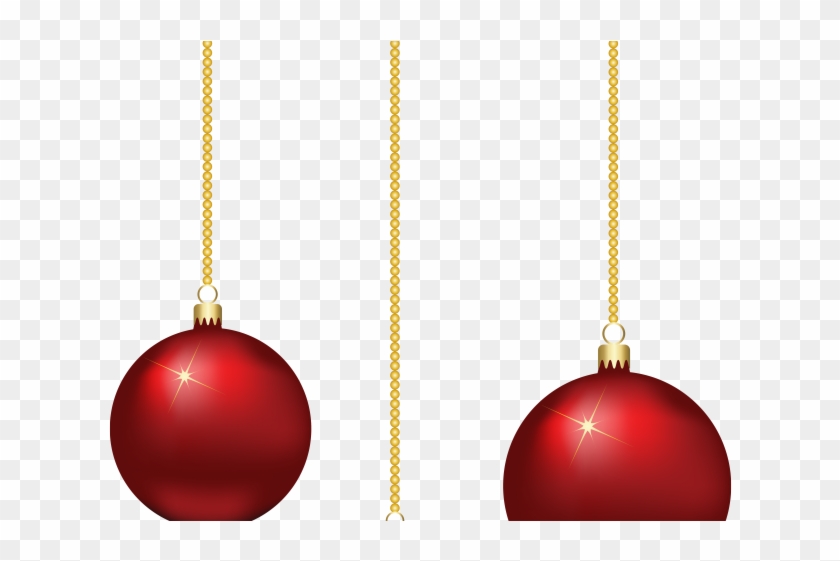 Christmas Ornaments Clipart Hanging - Earrings, HD Png Download ...