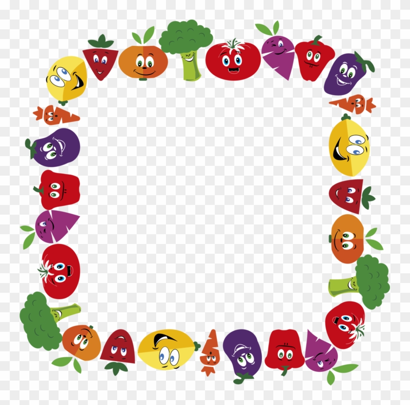 Fruit & Vegetables Chili Pepper Computer Icons - Border Fruits And ...