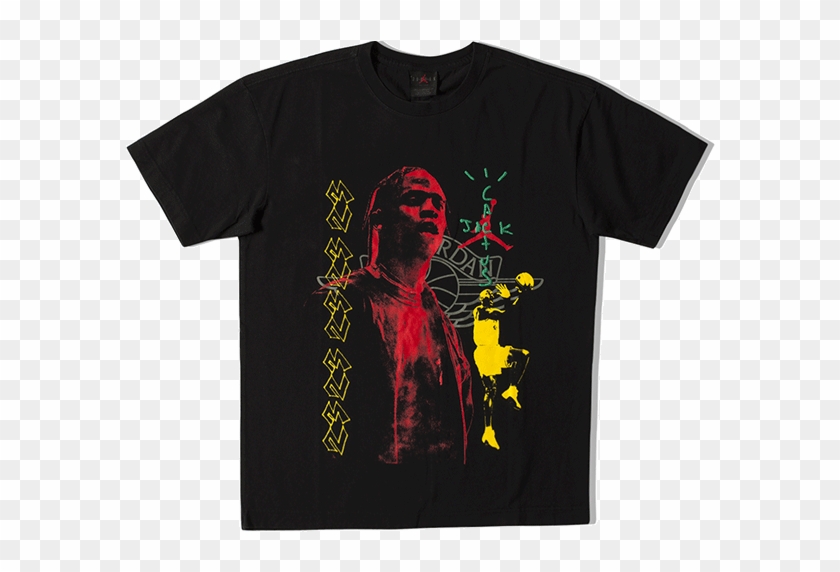 Travis Scott Ss Tee Ck4028-010 - Travis Scott Jordan T Shirt 2019, HD ...