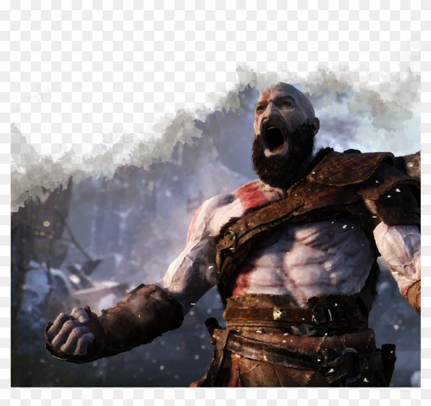 God Of War, Kratos Raging By Santa Monica Studios - God Of War Арты, HD ...