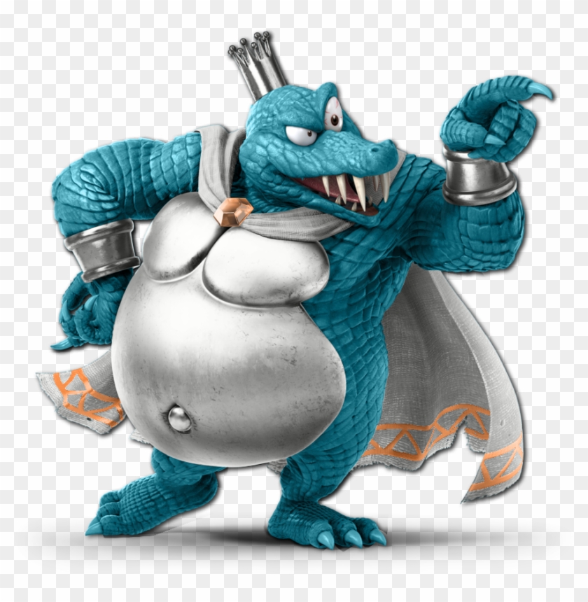 18 Sep - Smash Ultimate King K Rool Render, HD Png Download - 917x871