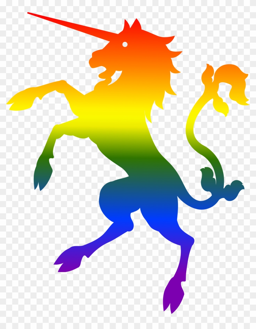 Download Rainbow Unicorn By Firkin Gay Pride Flag Unicorn Hd Png Download 1937x2400 6344291 Pngfind