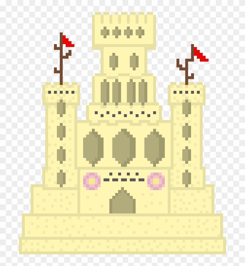 Sandcastle Pixel Art