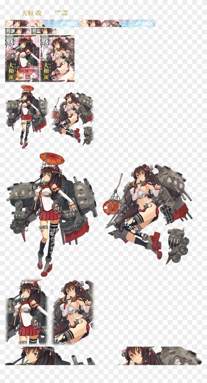 Click For Full Sized Image Yamato Kai Png Download 艦隊 これ く しょ ん キャラクター Transparent Png 1252x2260 Pngfind