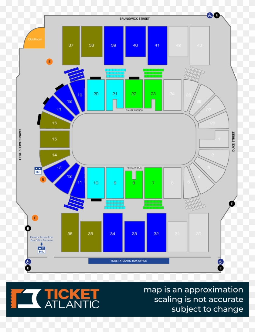 Scotiabank Centre Seating Chart