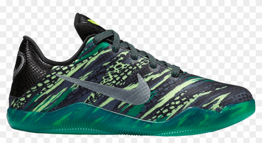 Kobe 11 Gs green Snake Nike HD Png Download 849x422 646138 PngFind