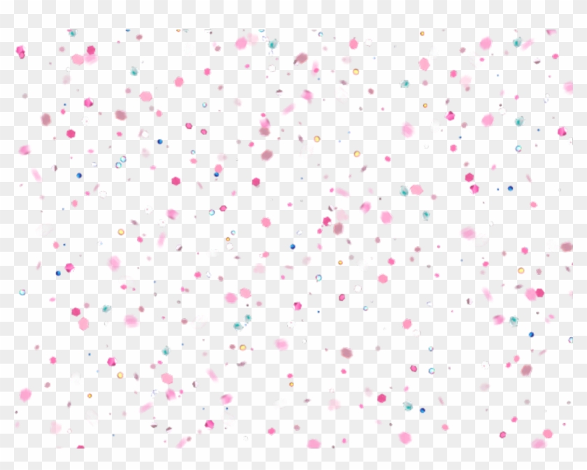 Confetti Pinkconfetti Sparkles Pinksparkles Pink - Polka Dot, HD Png